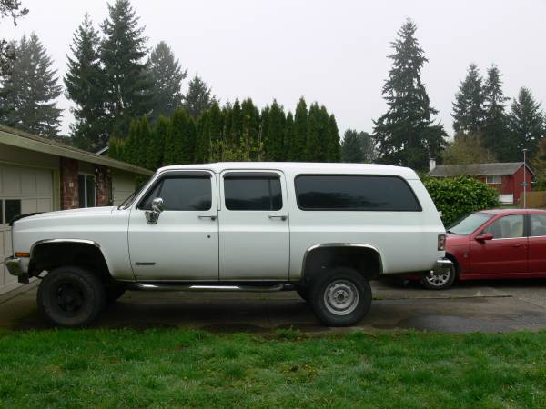 Progressive Rate Quote For 1991 CHEVROLET V1500 SUBURBAN INCOMPLETE CHASSIS $209 Per Month