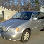 USAA Rate Quote For 2005 KIA SEDONA EXLX 2WD SPORT VAN - 3.5L V6  PFI DOHC 16V NP4 $223.82 Per Month 9414032