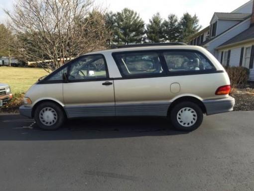 American Family Rate Quote For 1992 TOYOTA PREVIA DLX 2WD SPORT VAN - 2.4L L4  FI           NF $201.08 Per Month 9415682