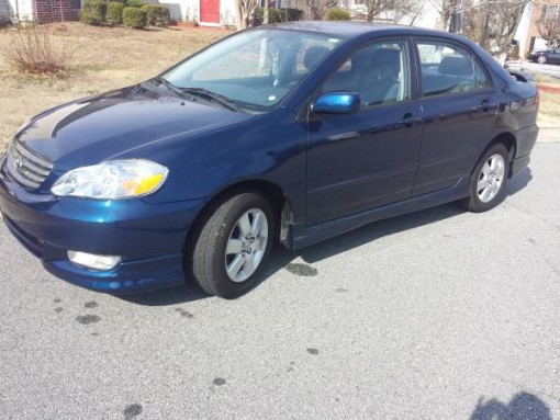 Insurance Quote For 2003 TOYOTA COROLLA CELE SEDAN 4 DOOR $63.35 Per Month 9420456