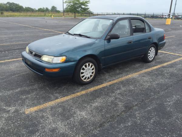 Insurance Rate for 1994 Toyota Corolla DX - Average Quote $86 per Month