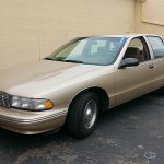 Insurance Rate for 1996 Chevrolet Caprice Classic - Average Quote $98 per Month