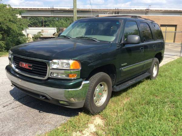 Insurance Rate for 2001 GMC Yukon SLE 4WD - Average Quote $60 per Month