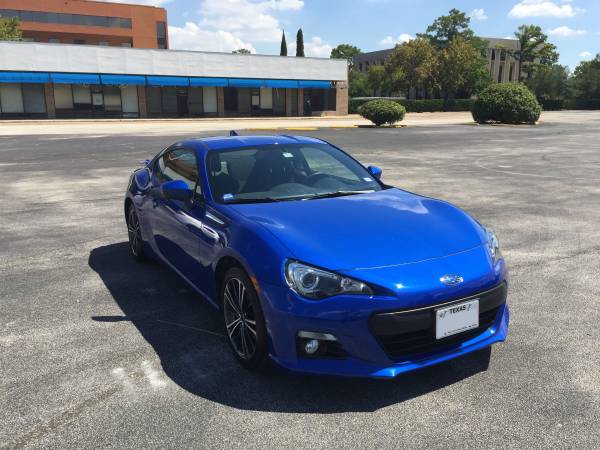 Insurance Rate for 2015 Subaru BRZ Limited - Average Quote $212 per Month