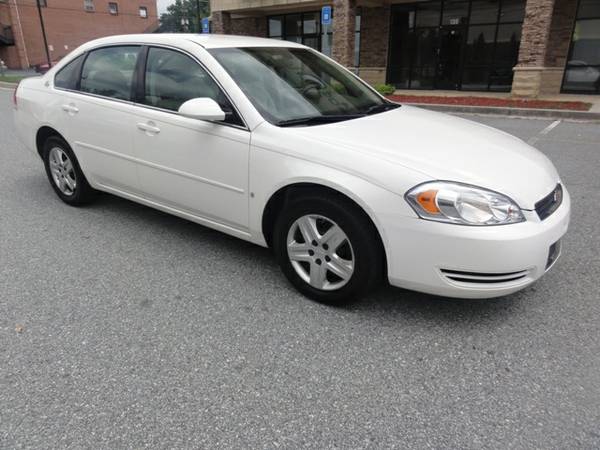 Insurance Rate for 2007 Chevrolet Impala LS - Average Quote $41 per Month