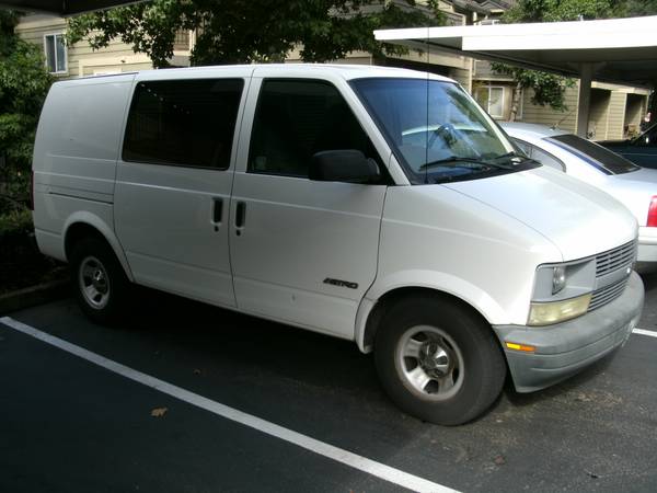 Insurance Rate for 2002 Chevrolet Astro Cargo Van 2WD - Average Quote $47 per Month