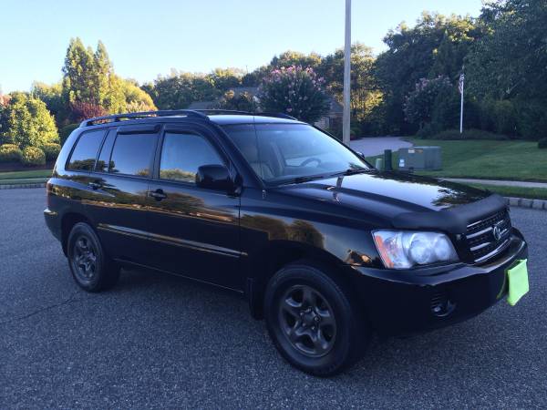 Insurance Rate for 2003 Toyota Highlander 2WD - Average Quote $67 per Month