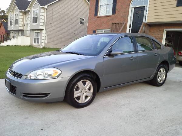 Insurance Rate for 2008 Chevrolet Impala LS - Average Quote $68 per Month