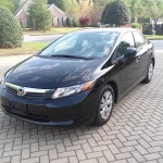 Insurance Rate for 2012 Honda Civic LX Sedan 5-Speed AT - Average Quote $109 per Month