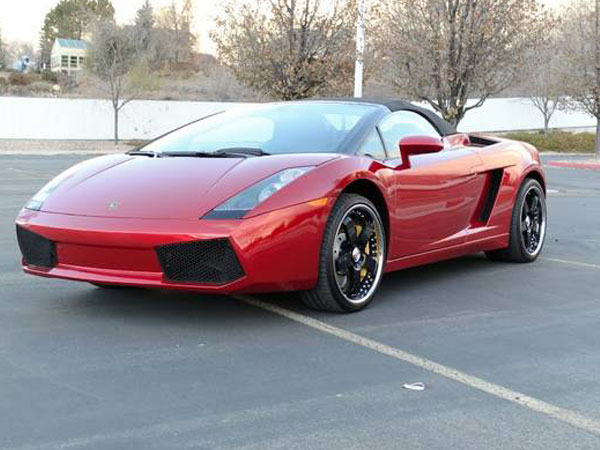 2008 Lamborghini Gallardo Spyder Insurance $675 Per Month