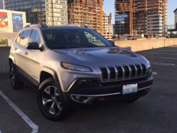 2014 Jeep Cherokee Trailhawk 4WD Insurance $214 Per Month
